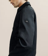 Blouson col chemise noir - IZAC