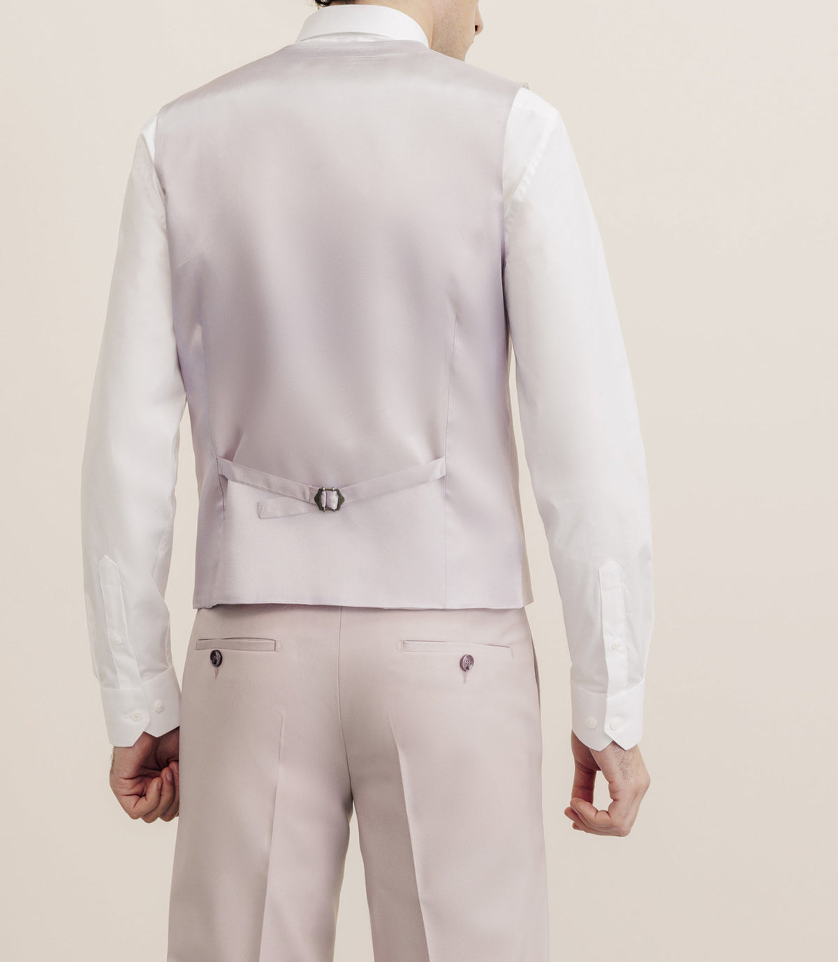 Gilet ville en laine majoritaire rose - IZAC