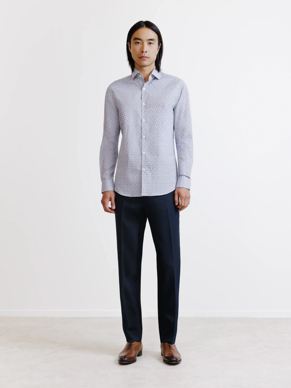 Chemise fantaisie ciel - IZAC