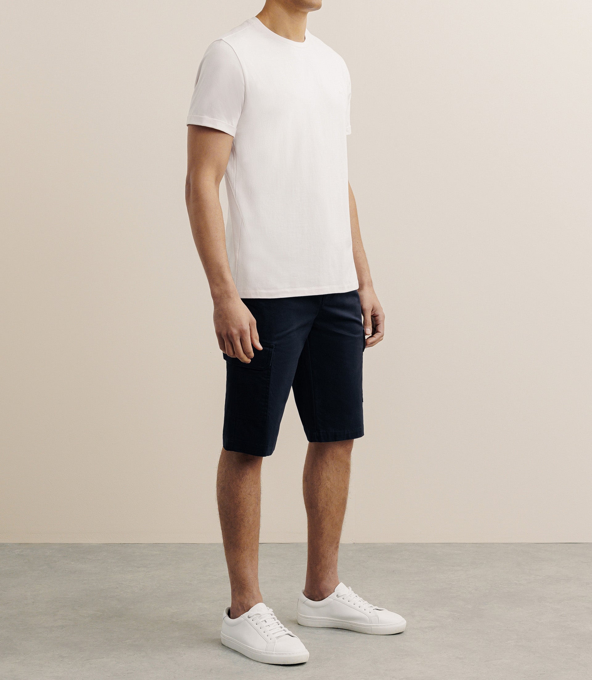 T-shirt col rond rose - IZAC