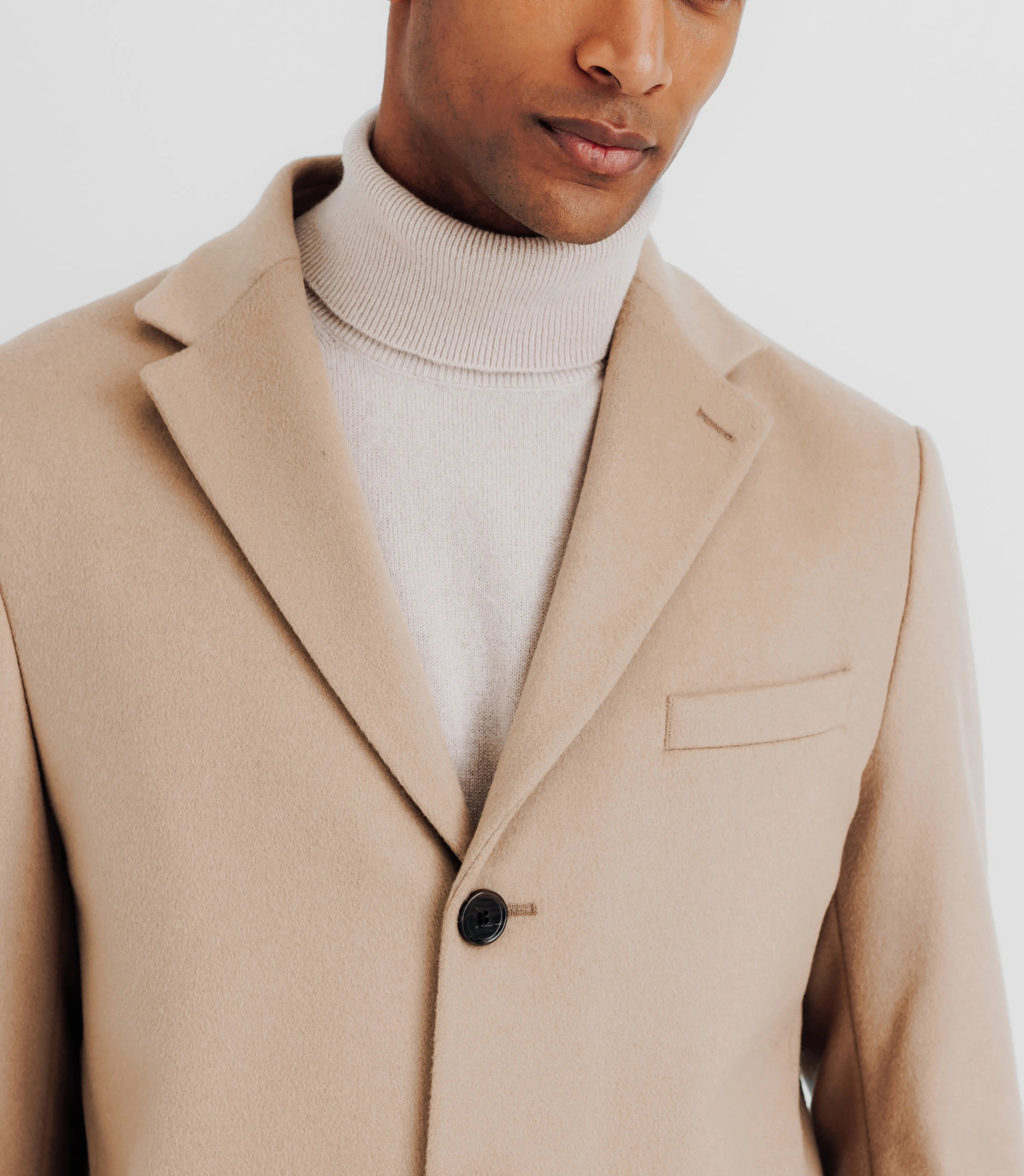 Manteau ville camel - IZAC