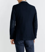 Veste en nid d'abeille marine - IZAC