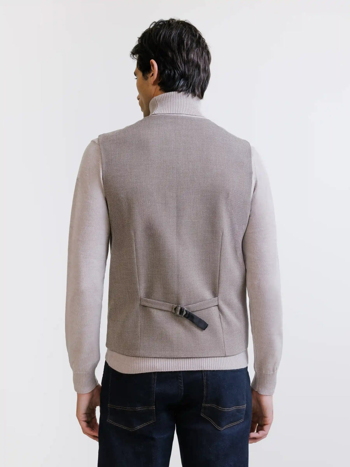Gilet casual beige - IZAC