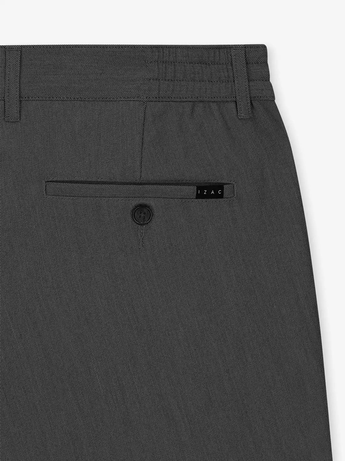 Pantalon avec taille élastiquée anthracite - IZAC
