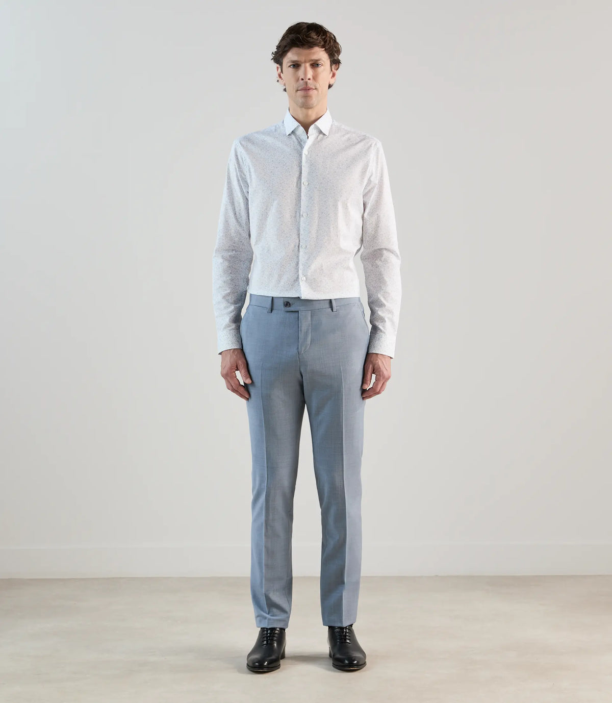 Chemise fantaisie ciel - IZAC