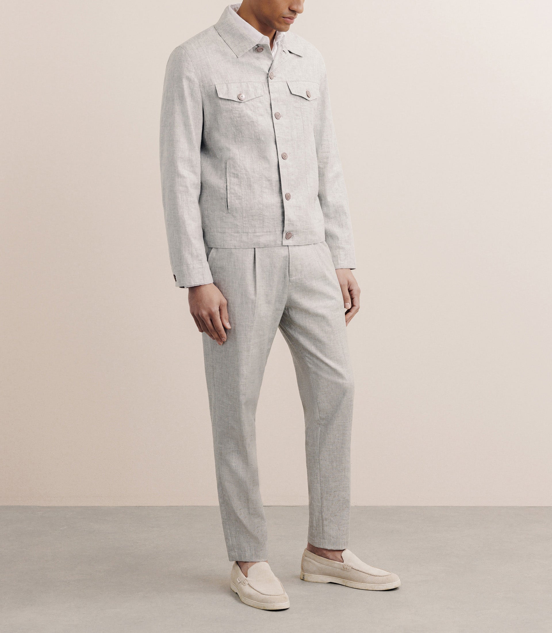 Veste casual grise - IZAC