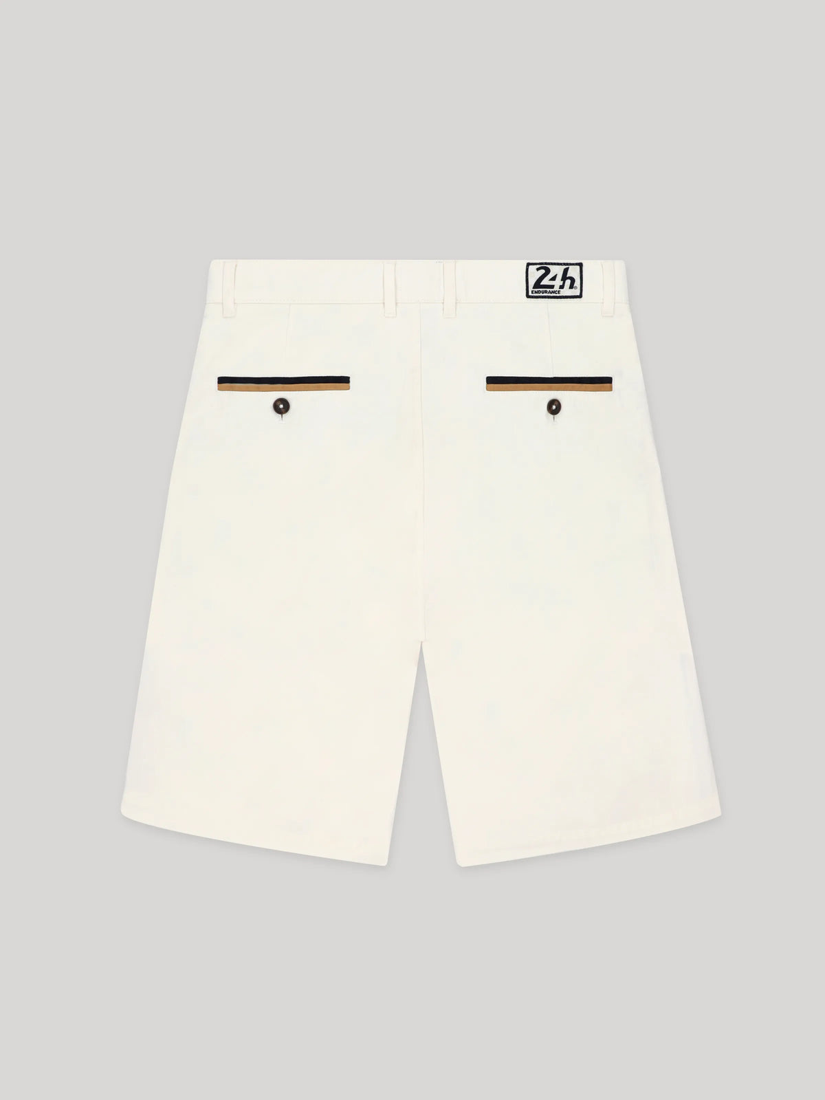 Bermuda chino écru 24h Le Mans - IZAC