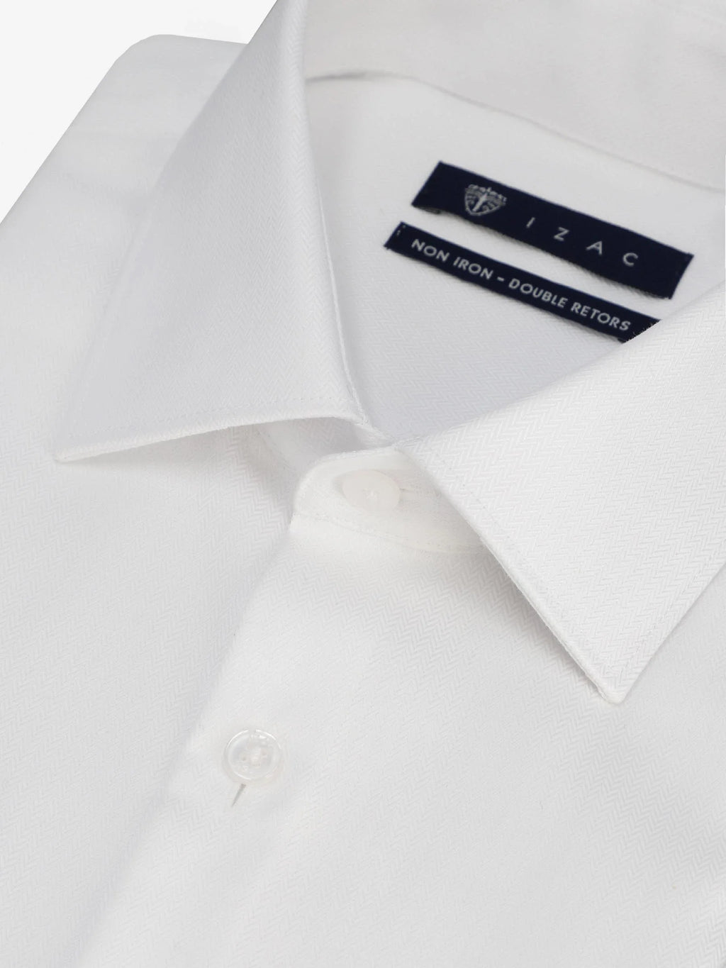 Chemise non iron blanche - IZAC