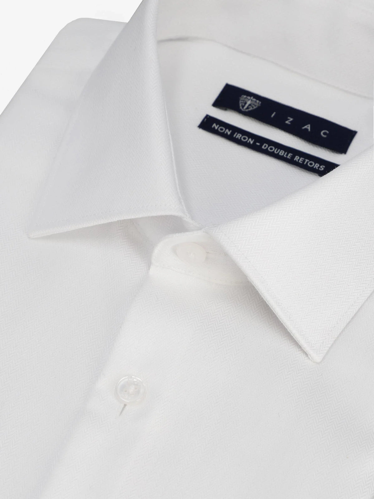 Chemise non iron blanche - IZAC