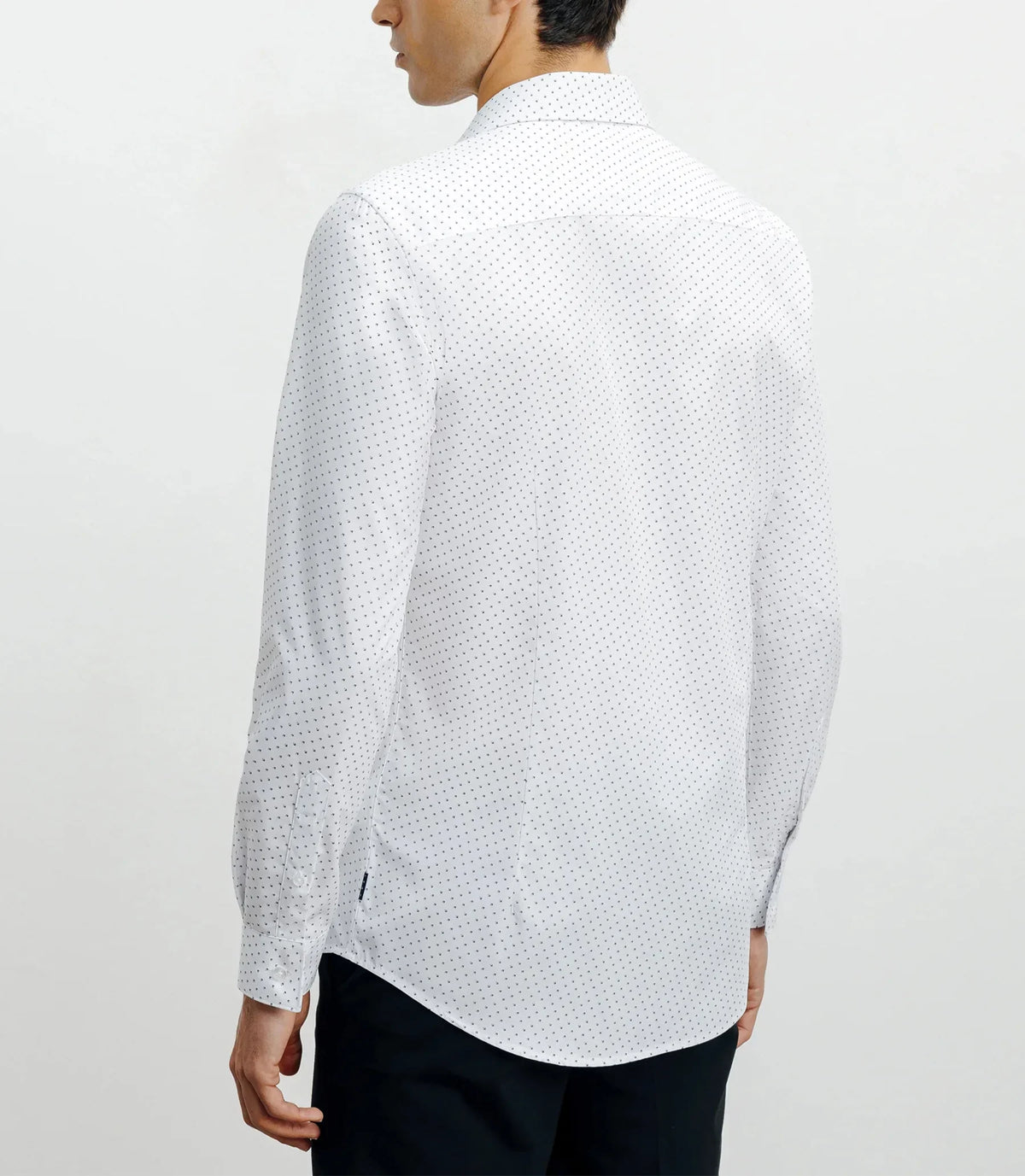 Chemise ville imprimée blanche - IZAC