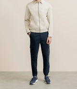 Blouson col chemise beige - IZAC