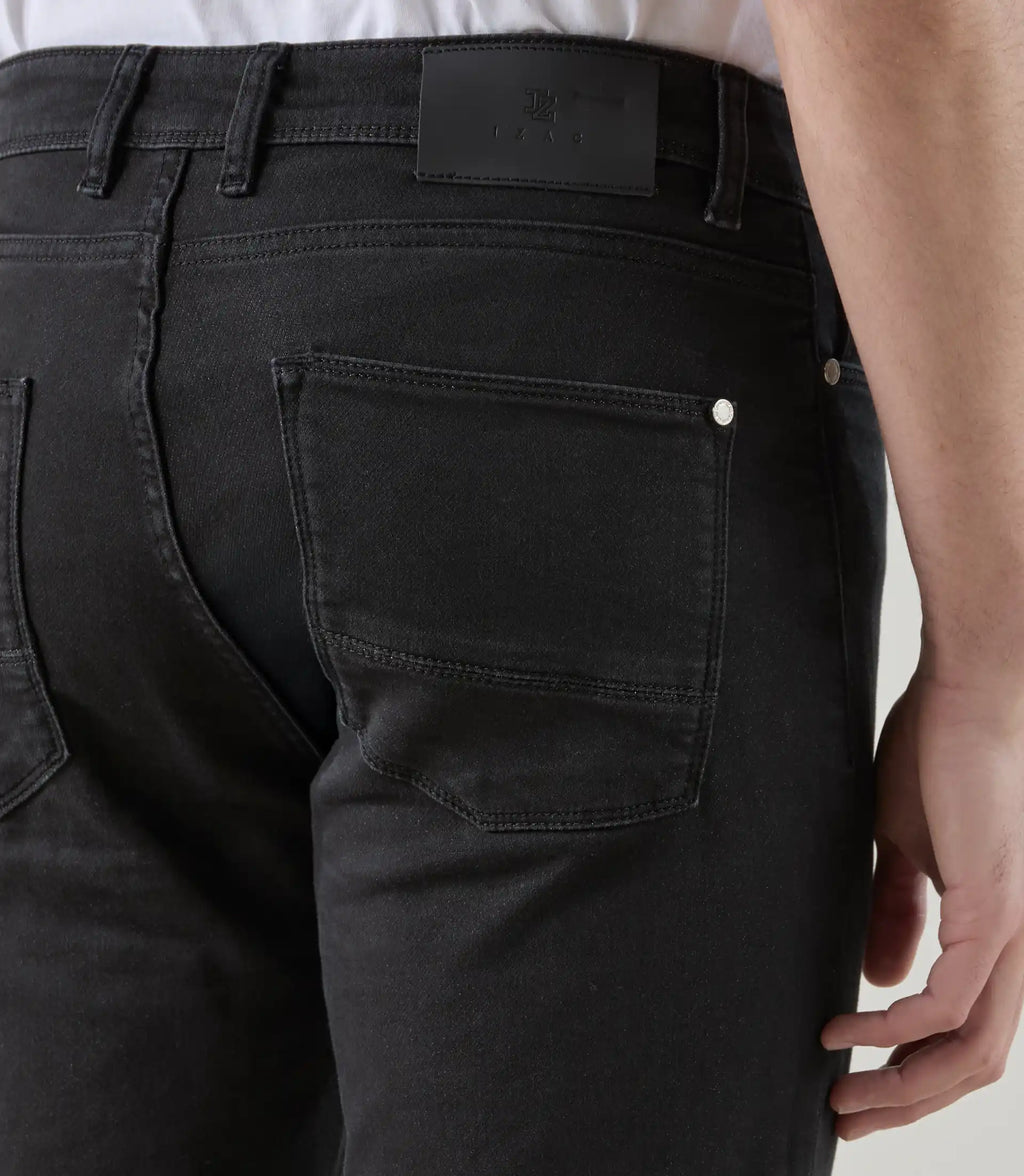 Jean 5 poches stretch noir - IZAC