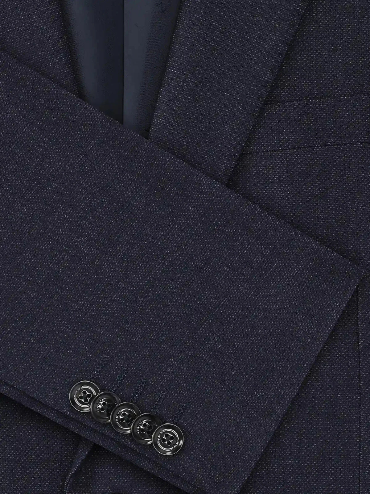 Costume 2 boutons bleu d - IZAC
