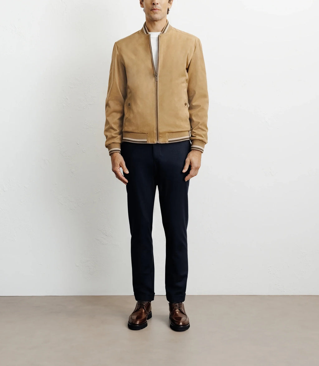 Blouson col teddy camel - IZAC