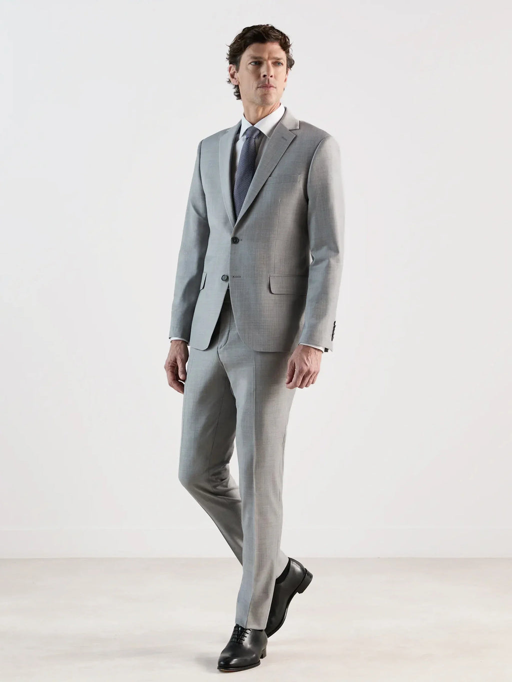 Costume 2 boutons gris - IZAC