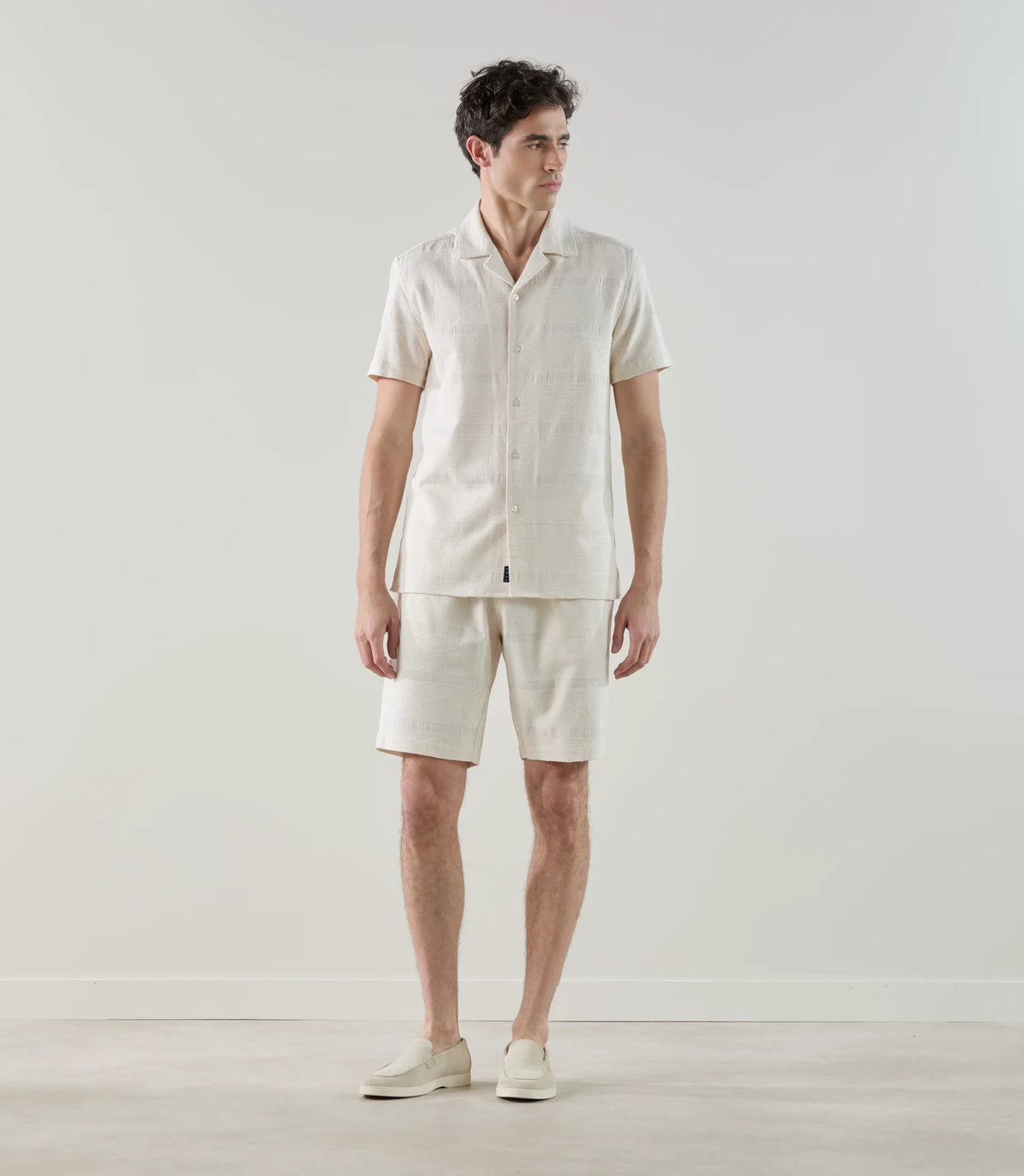 Chemise fantaisie écru - IZAC