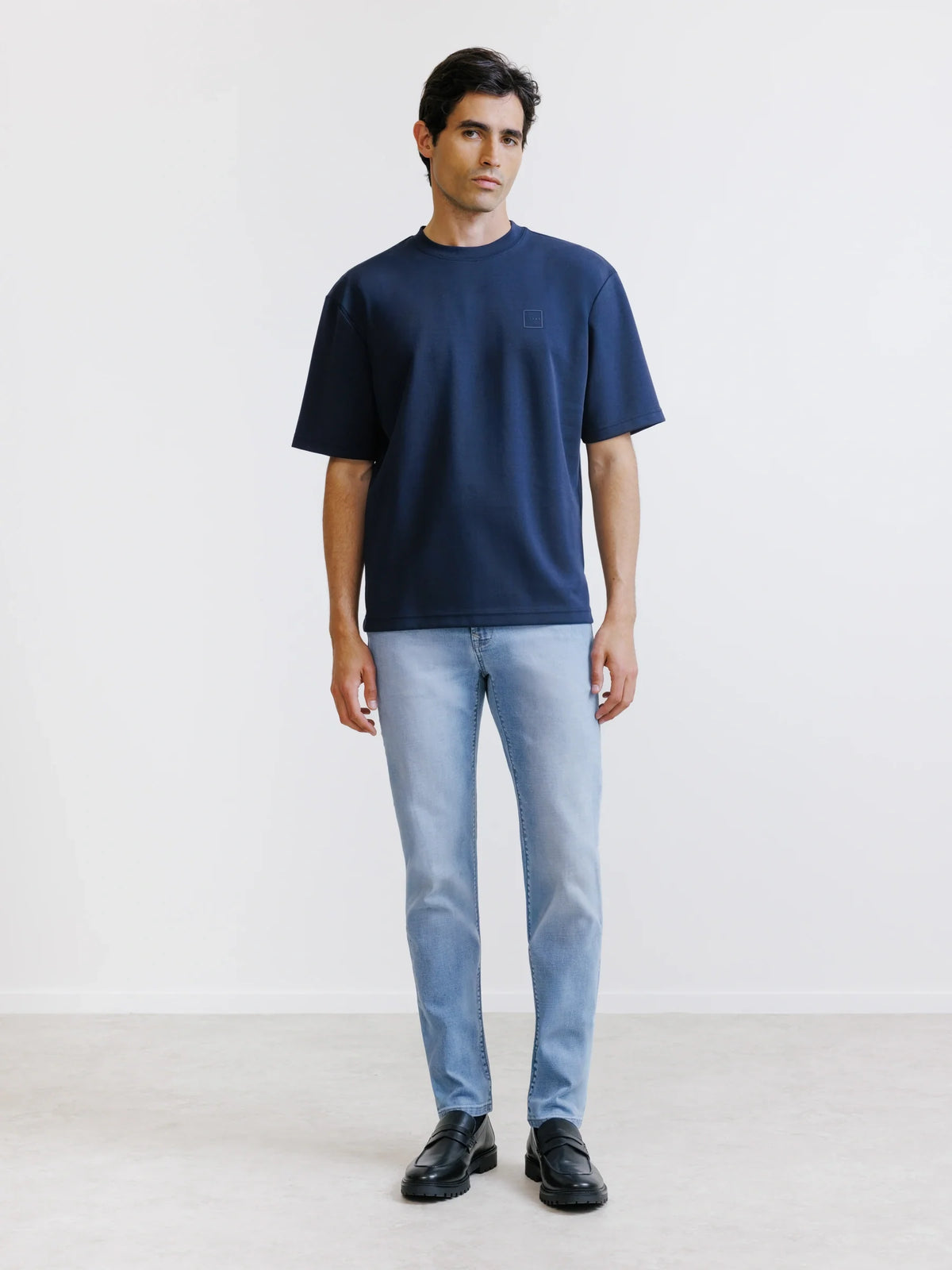 T-shirt oversize marine - IZAC