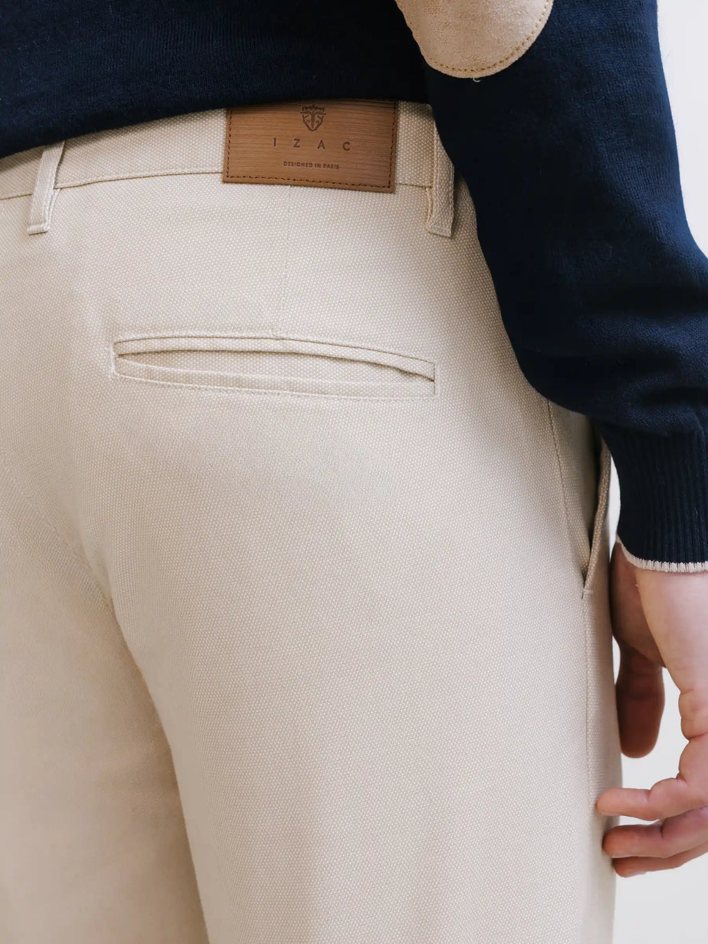 Pantalon armuré beige clair - IZAC