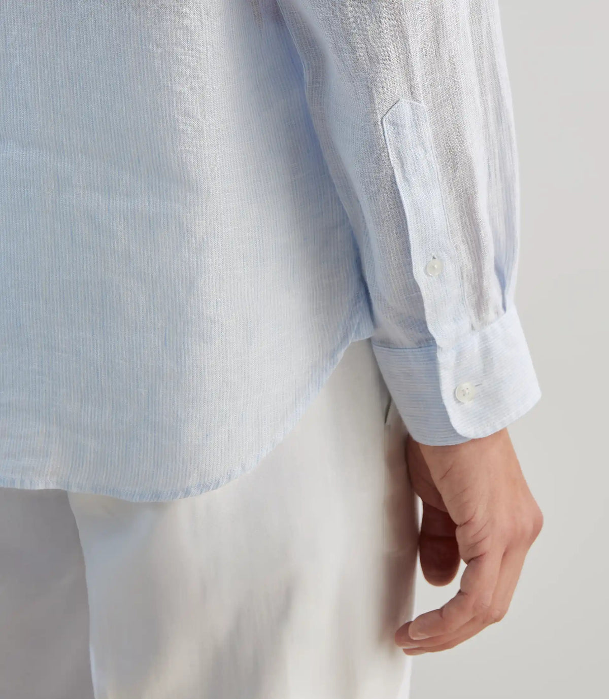 Chemise 100% lin ciel - IZAC