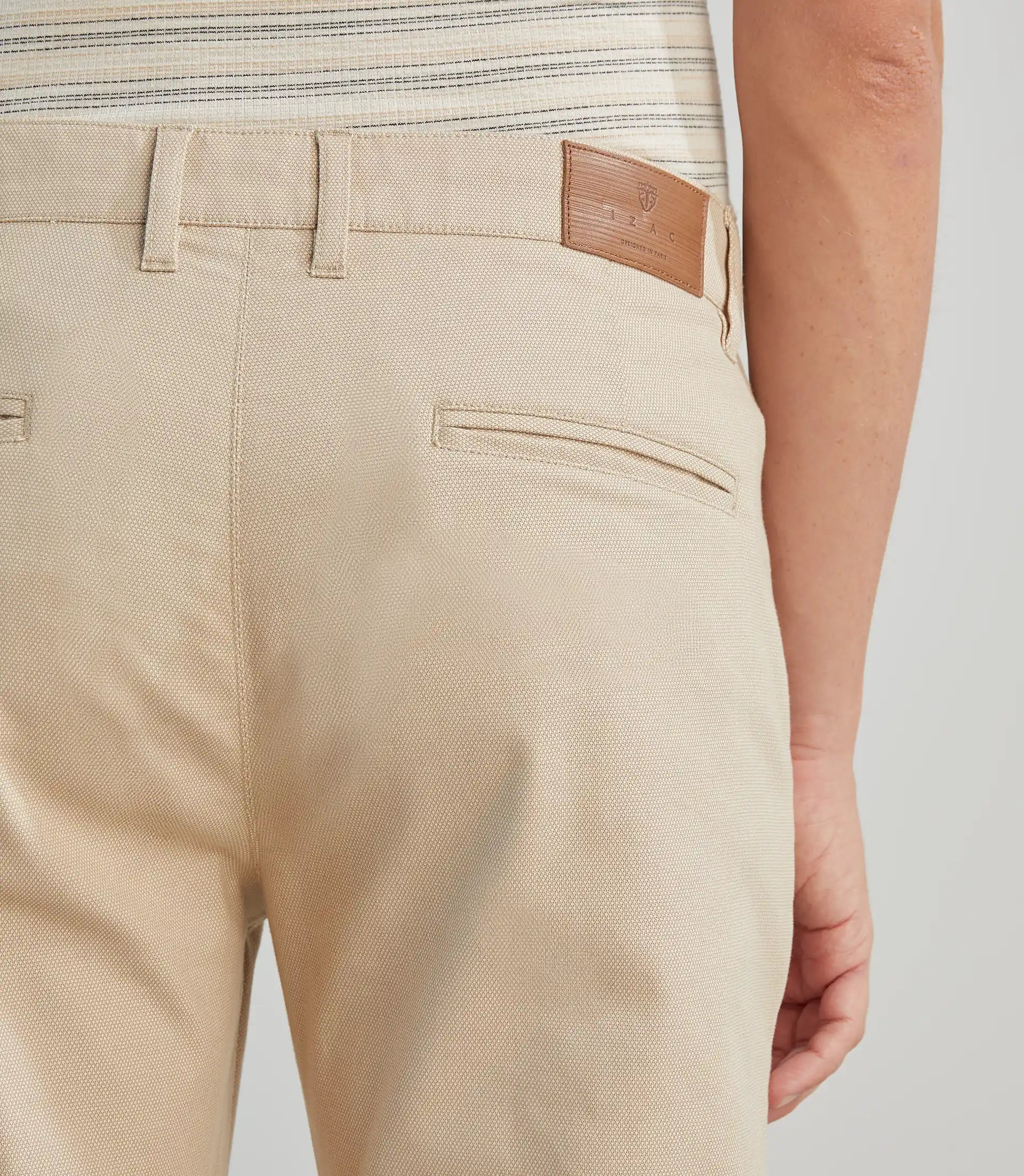 Pantalon armuré beige clair - IZAC