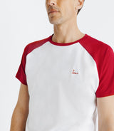T-shirt manches courtes rouge - IZAC