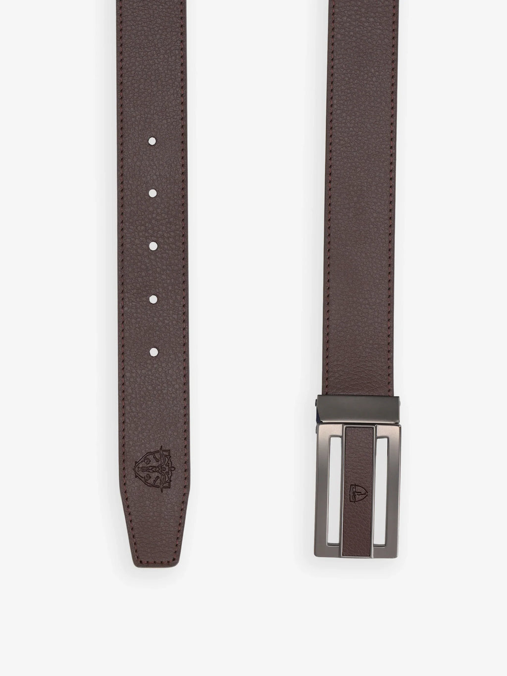 Ceinture réversible marron - IZAC