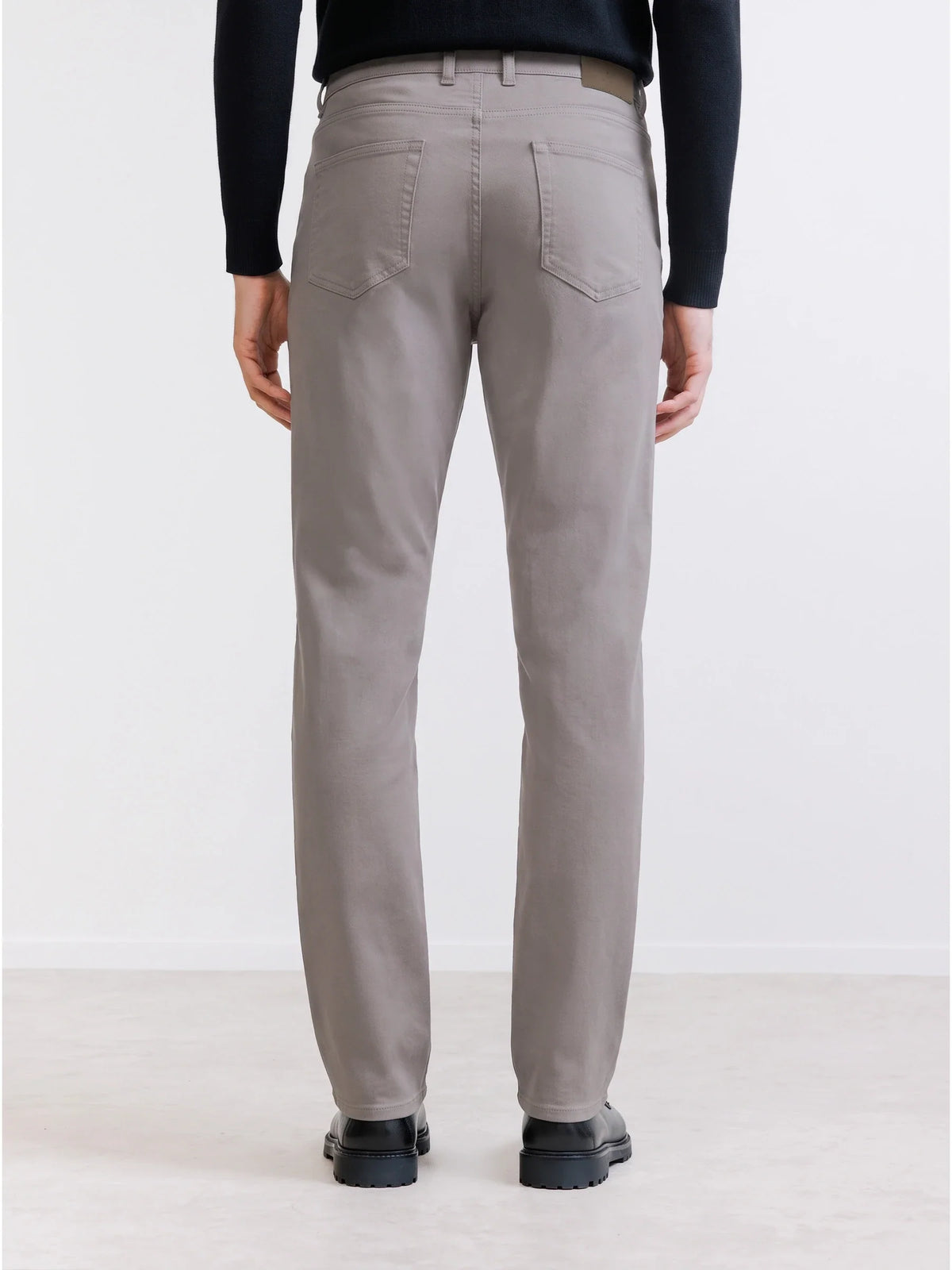 Pantalon 5 poches taupe - IZAC