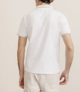 Polo zip blanc - IZAC