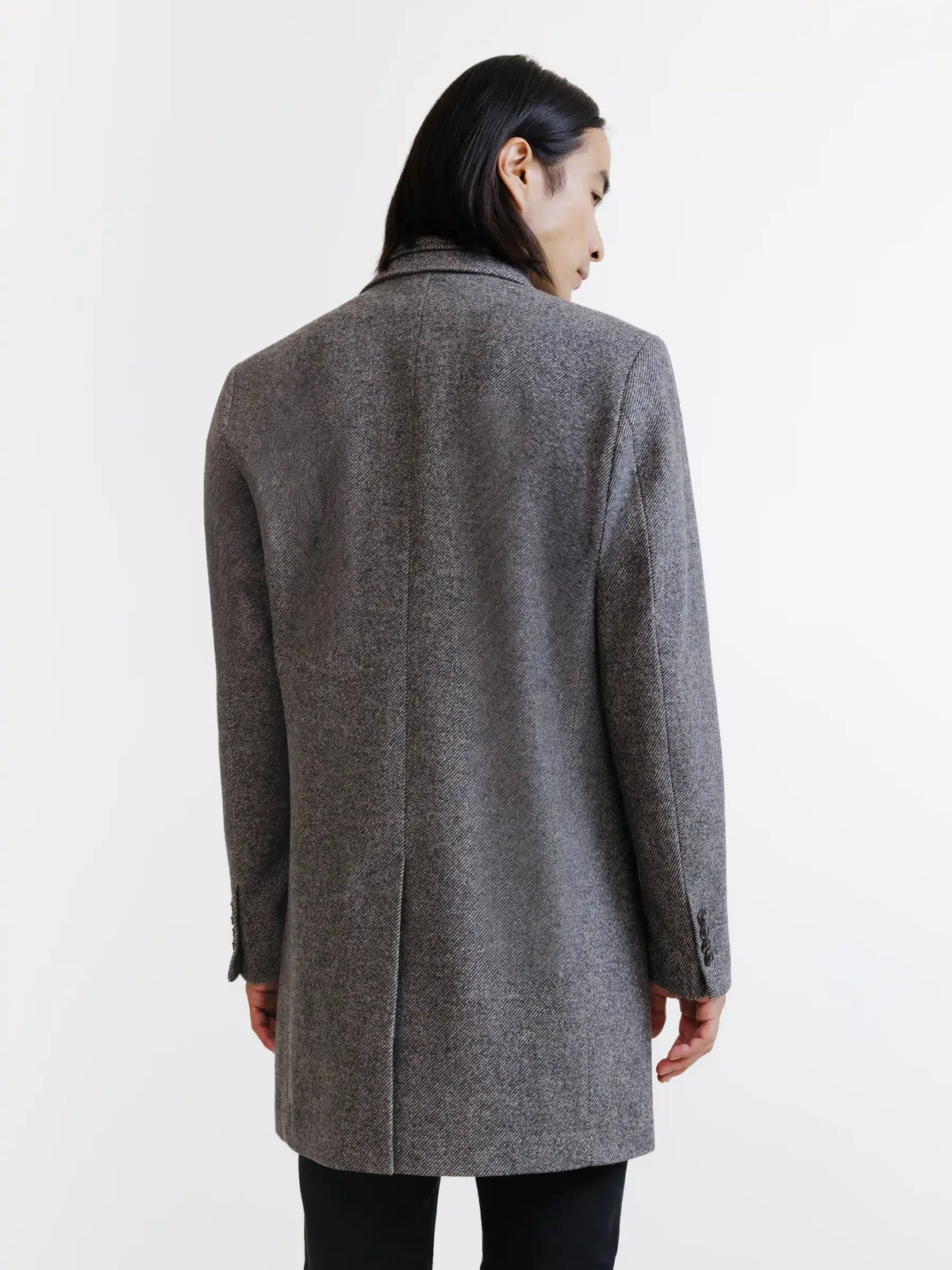 Manteau à parmenture amovible taupe - IZAC