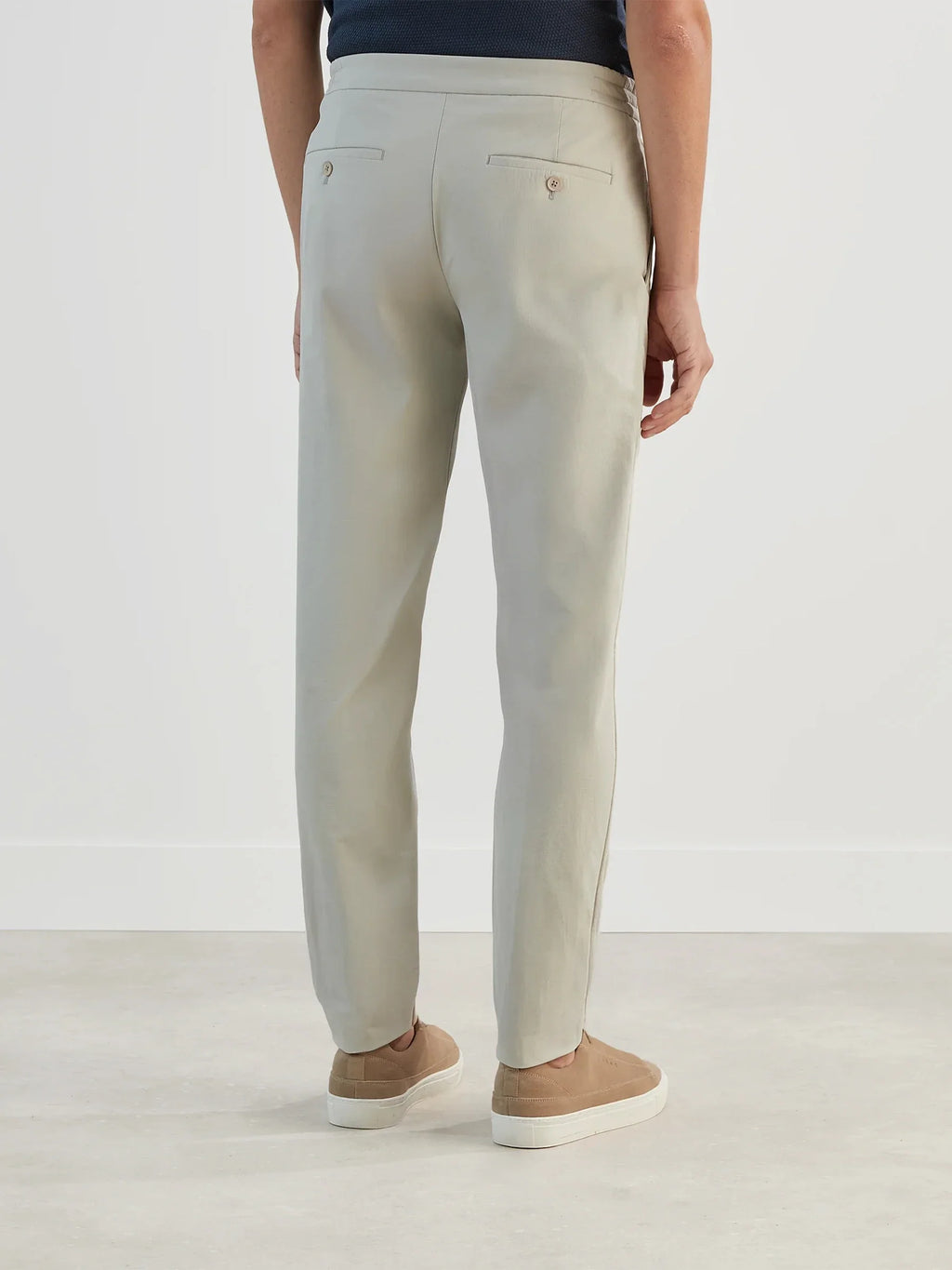 Pantalon ville en tissu technique mastic - IZAC