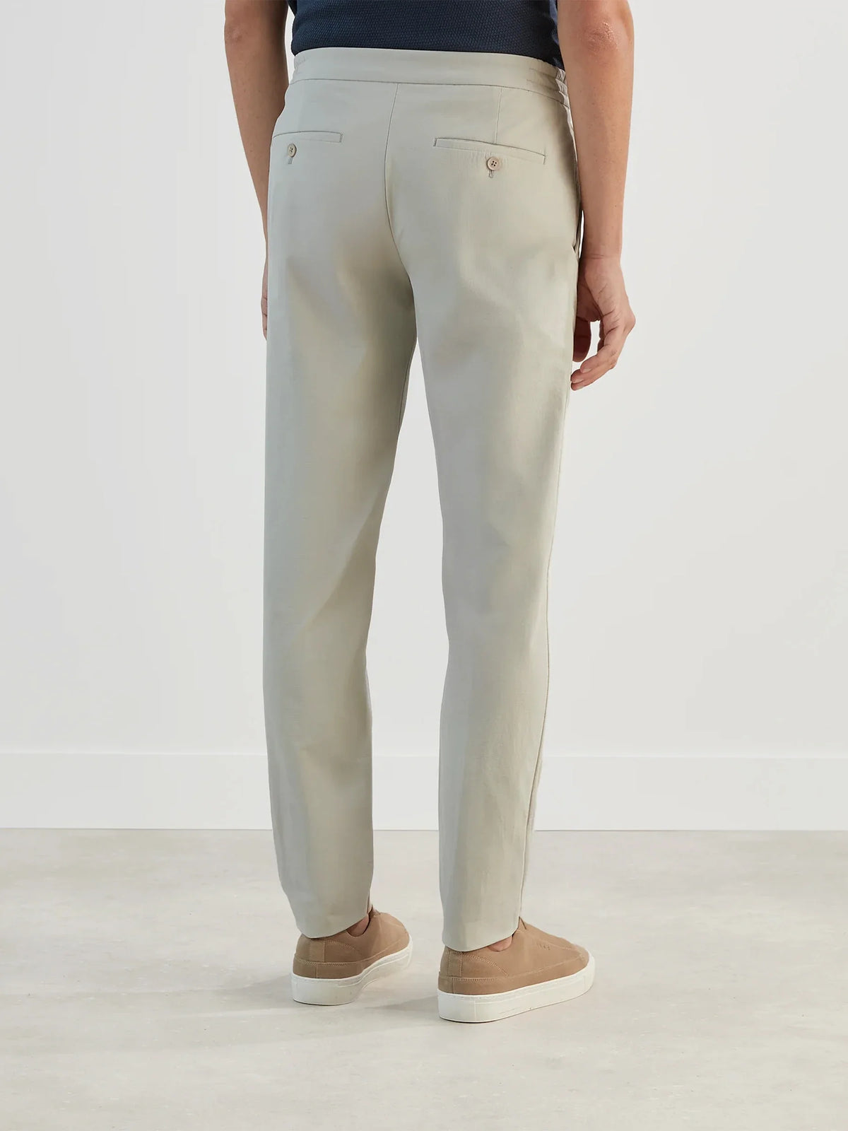 Pantalon ville en tissu technique mastic - IZAC