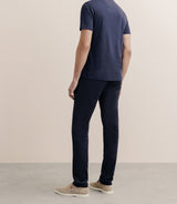 T-shirt col rond marine - IZAC