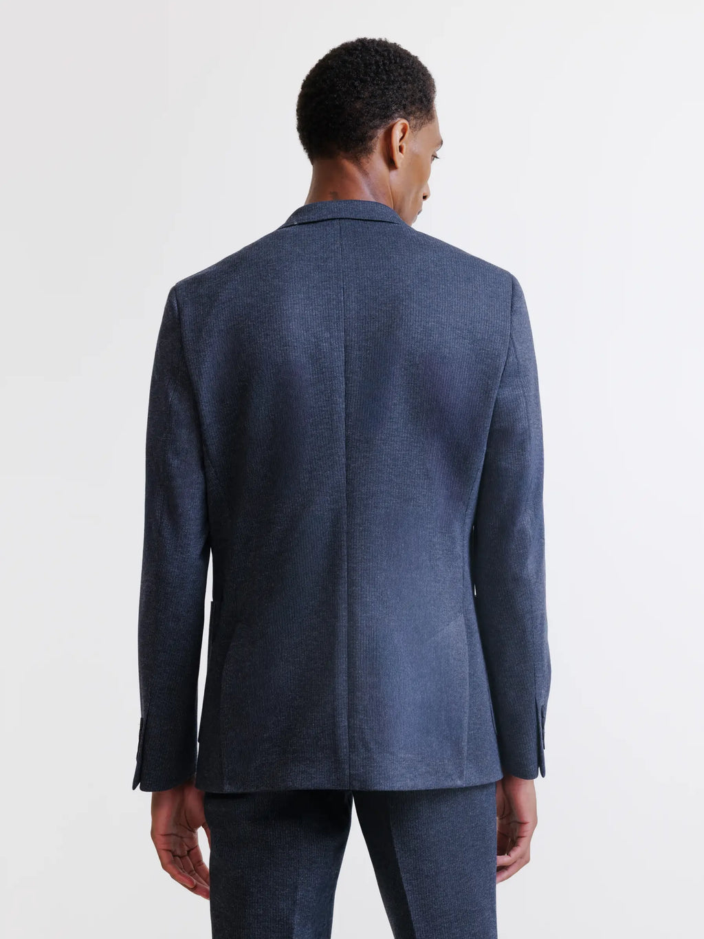 Veste ville en maille marine - IZAC