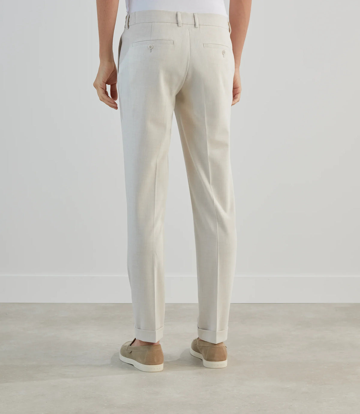 Pantalon casual écru - IZAC