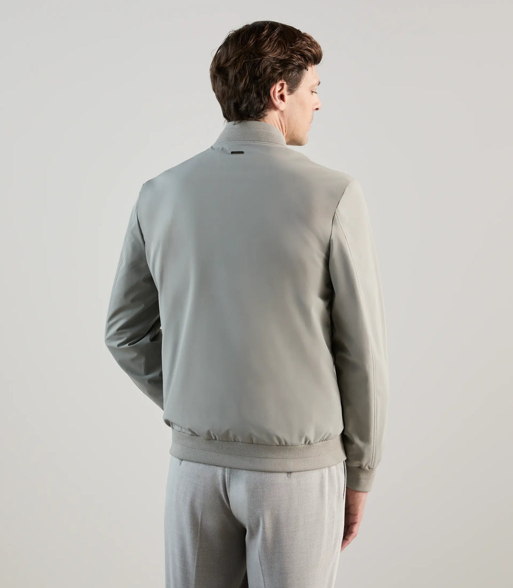 Blouson col teddy gris - IZAC