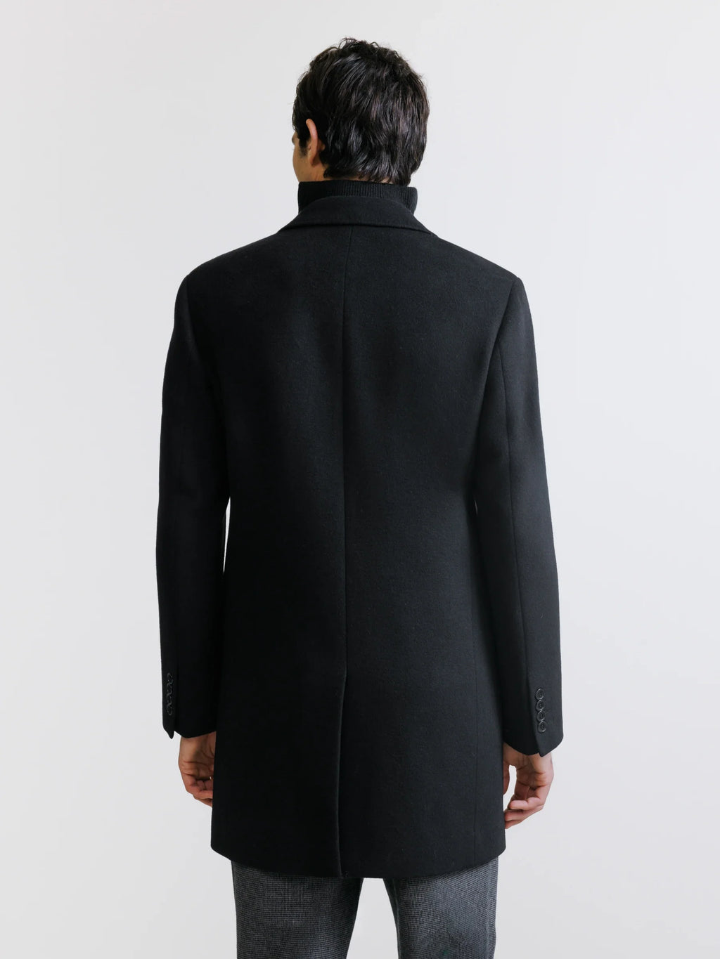 Manteau 3 boutons noir - IZAC