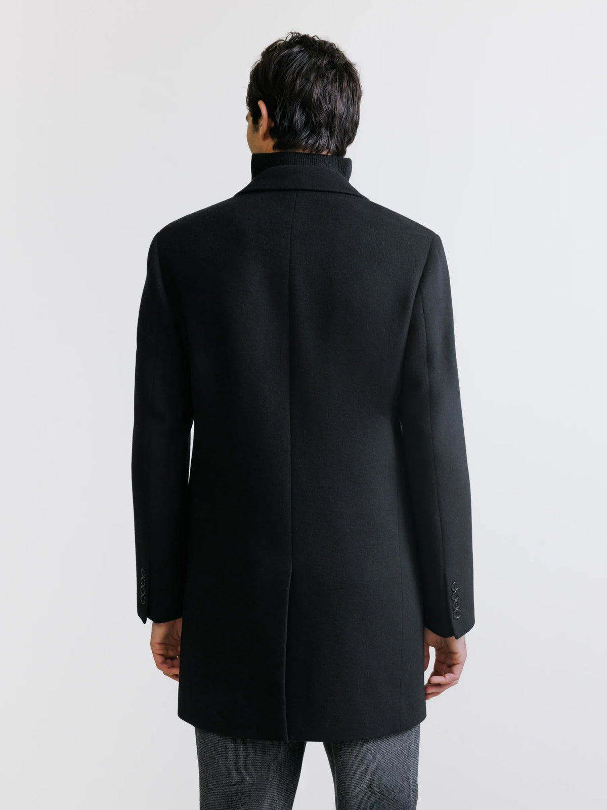 Manteau 3 boutons noir - IZAC