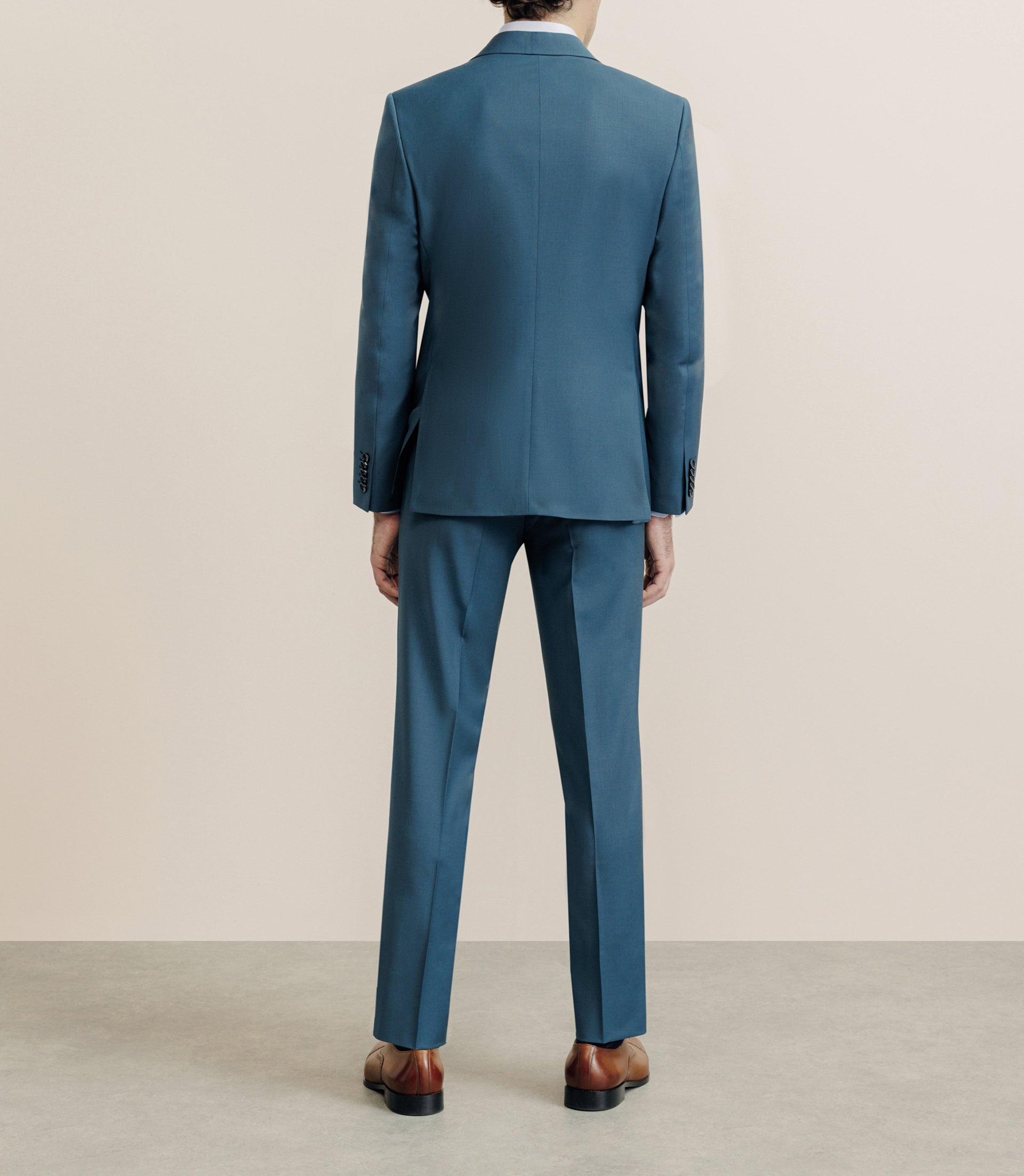 Costume 3 pièces bleu - vert - IZAC