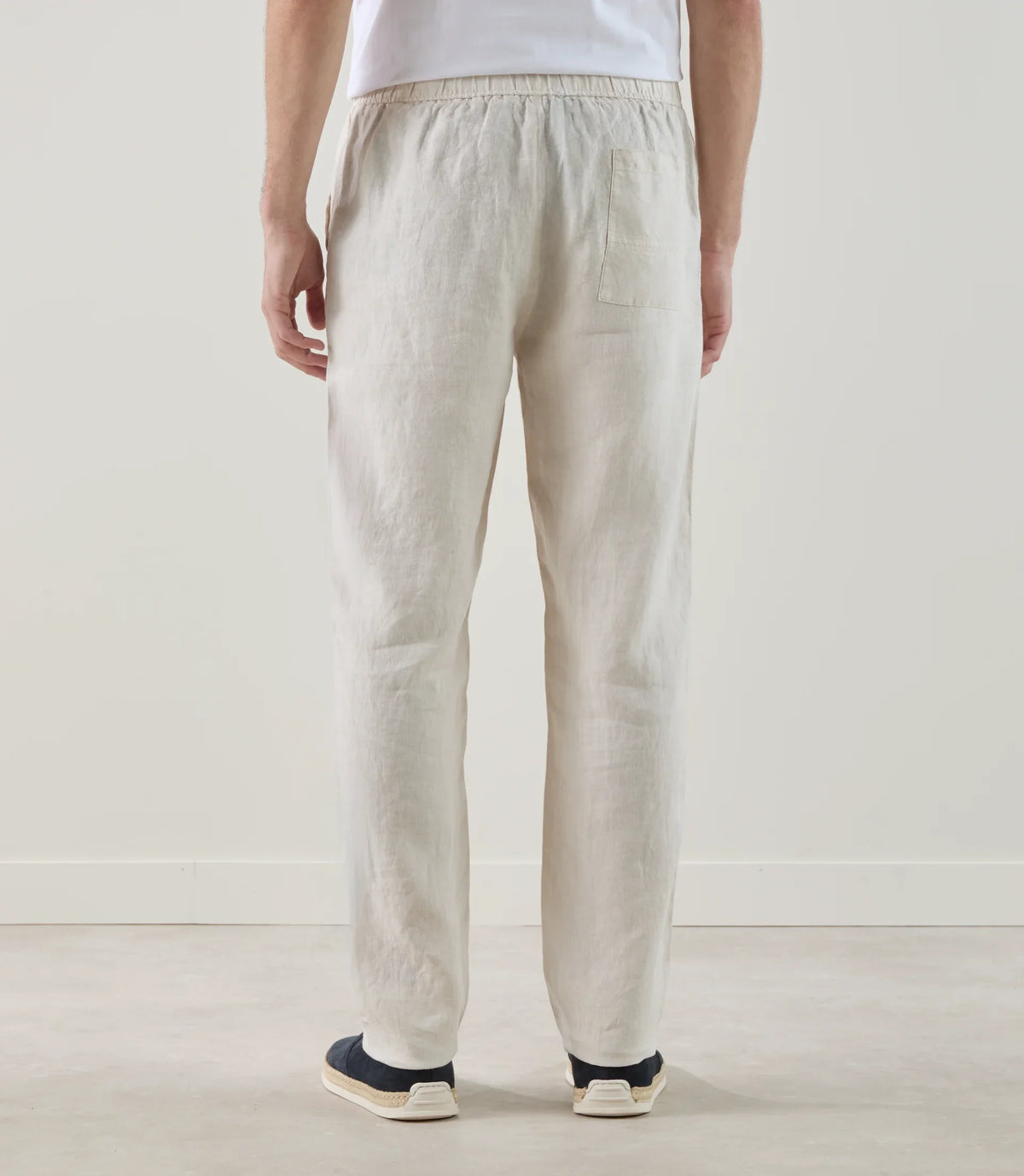 Pantalon casual 100% lin naturel - IZAC