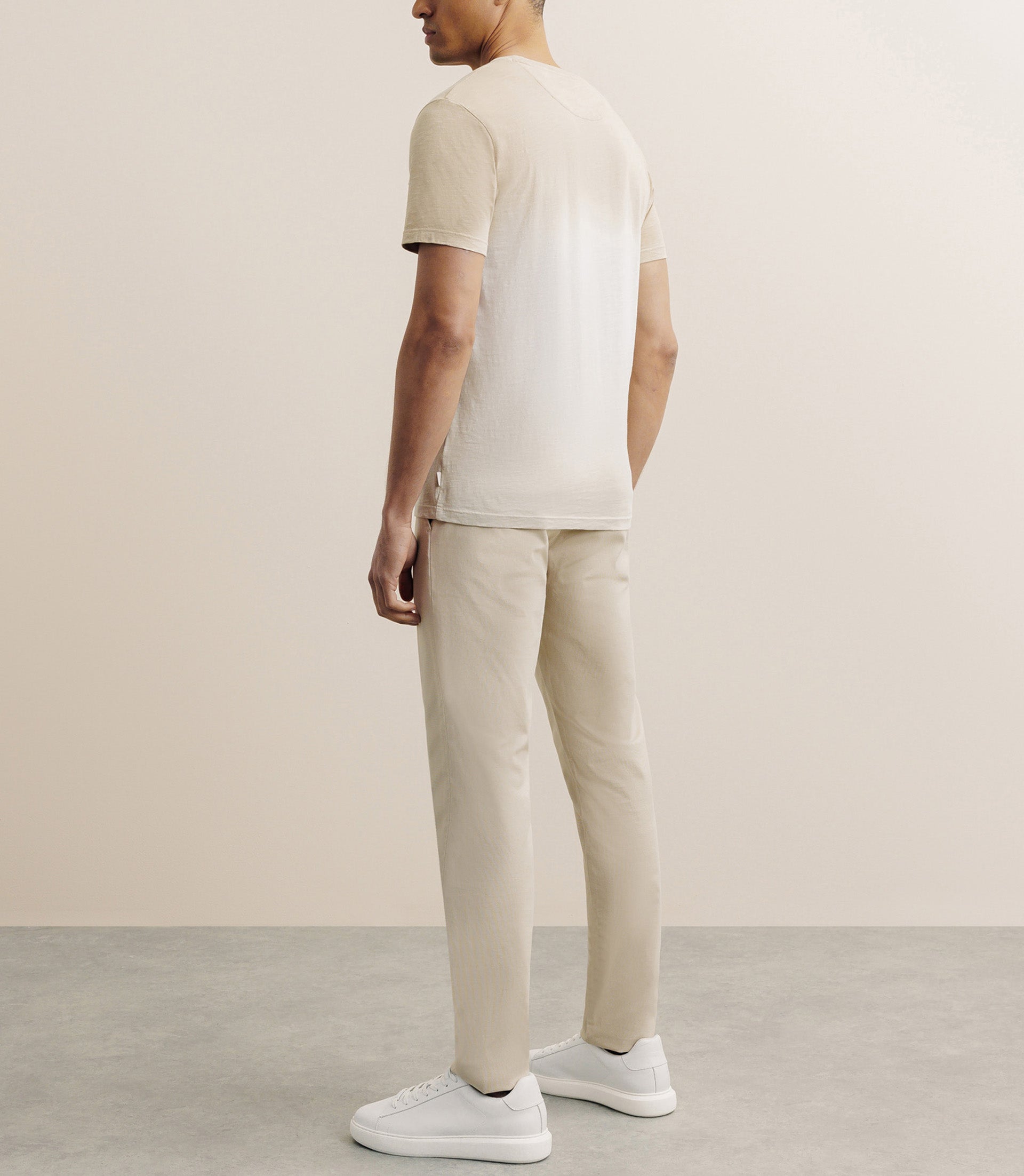 T-shirt tye & dye beige - IZAC