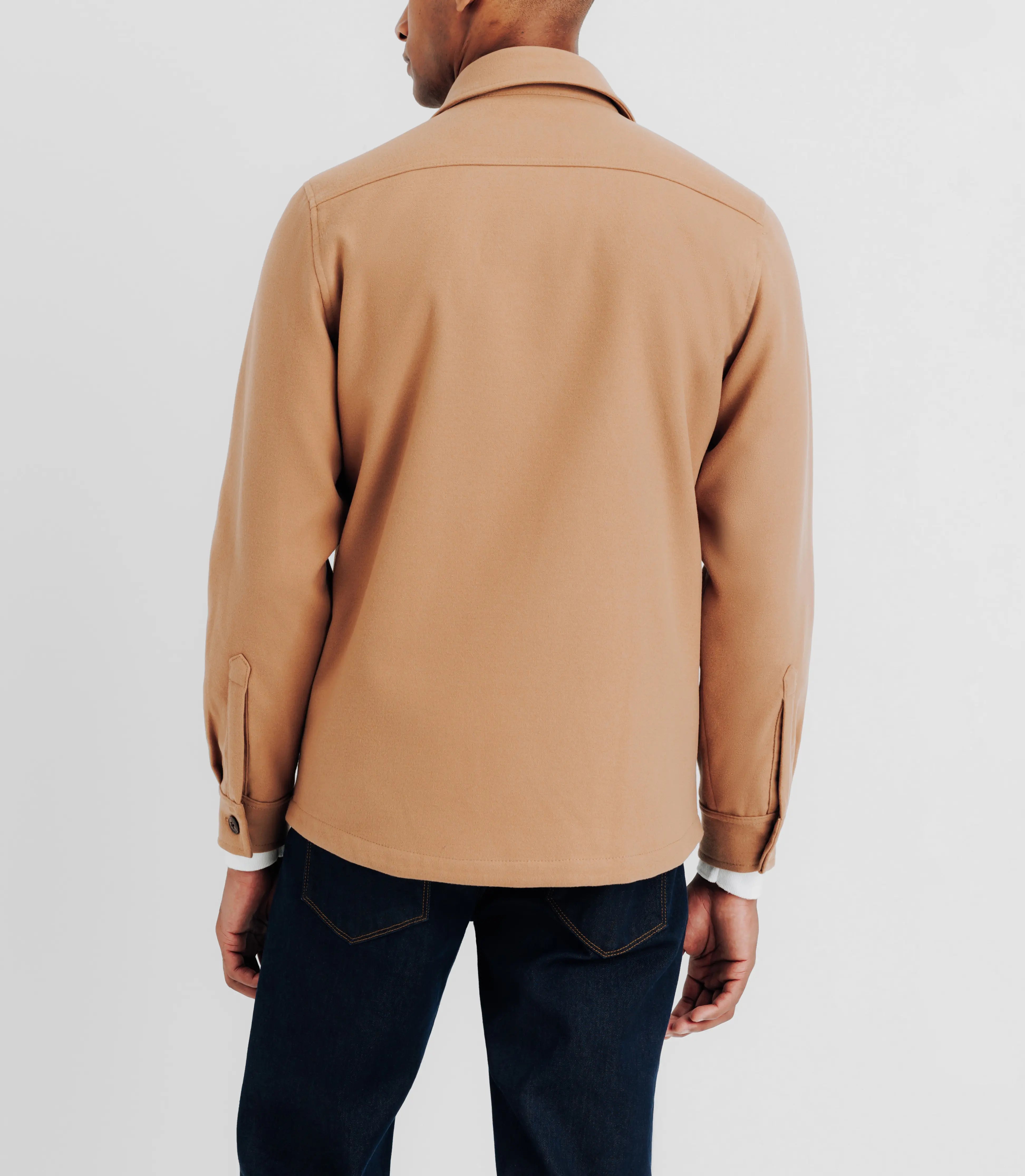 Veste casual camel DARIUS - IZAC