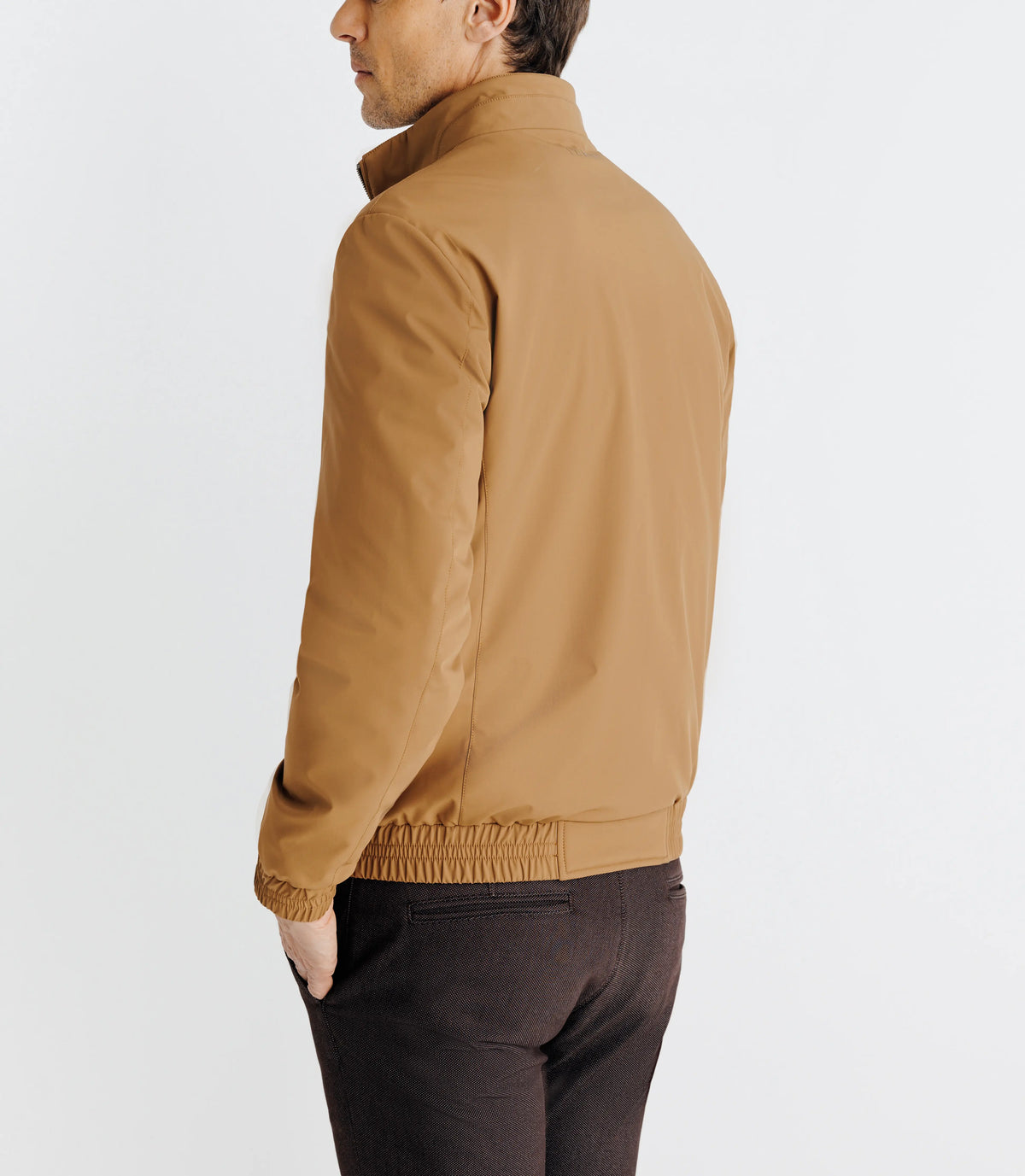Blouson léger déperlant camel