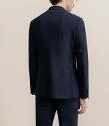 Veste en maille marine - IZAC