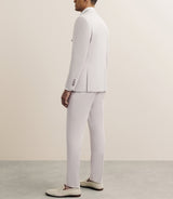 Costume croisé 6 boutons rose - IZAC