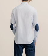 Chemise 100% coton imprimée ciel - IZAC