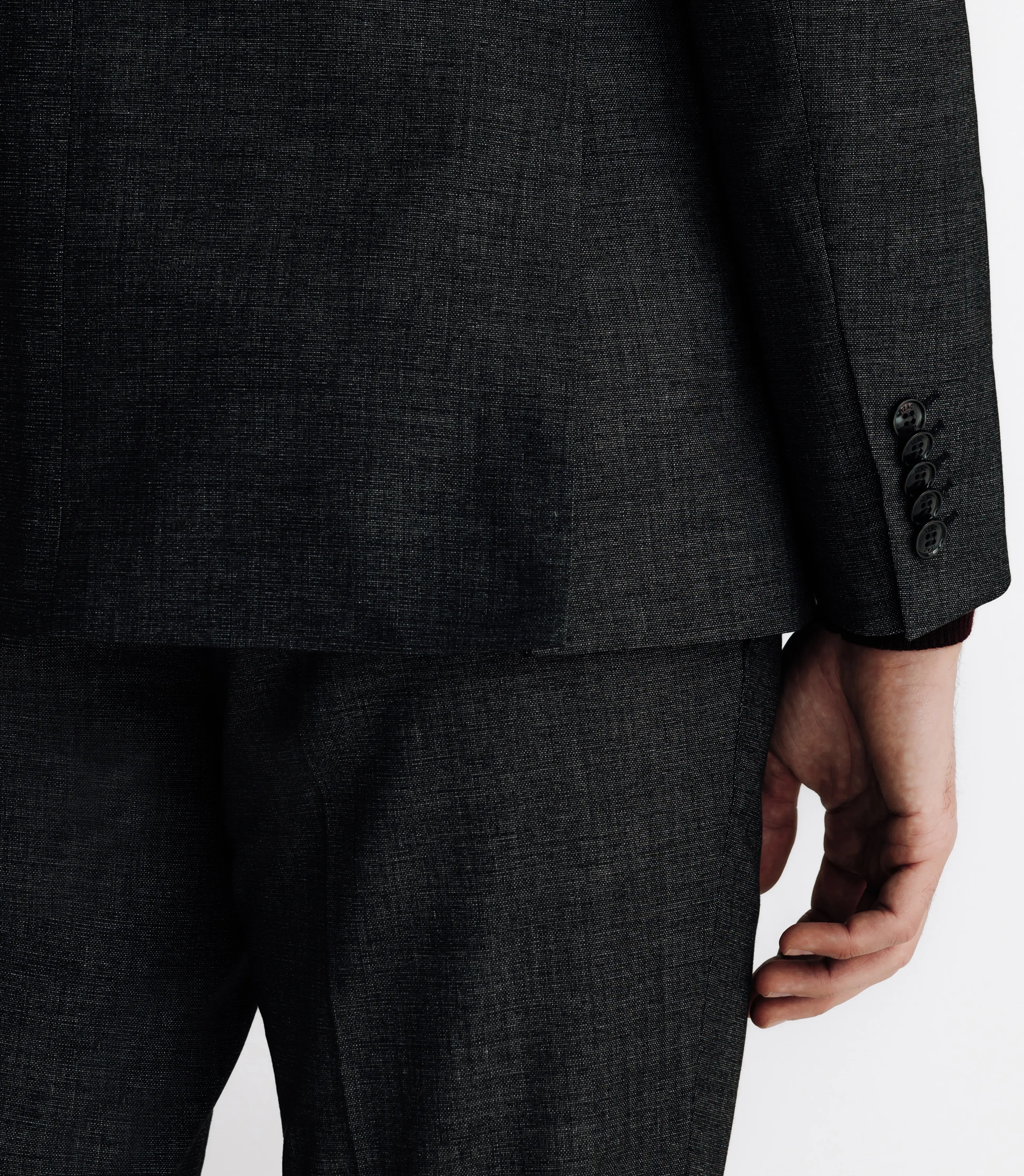 Costume avec 2 boutons noir - IZAC