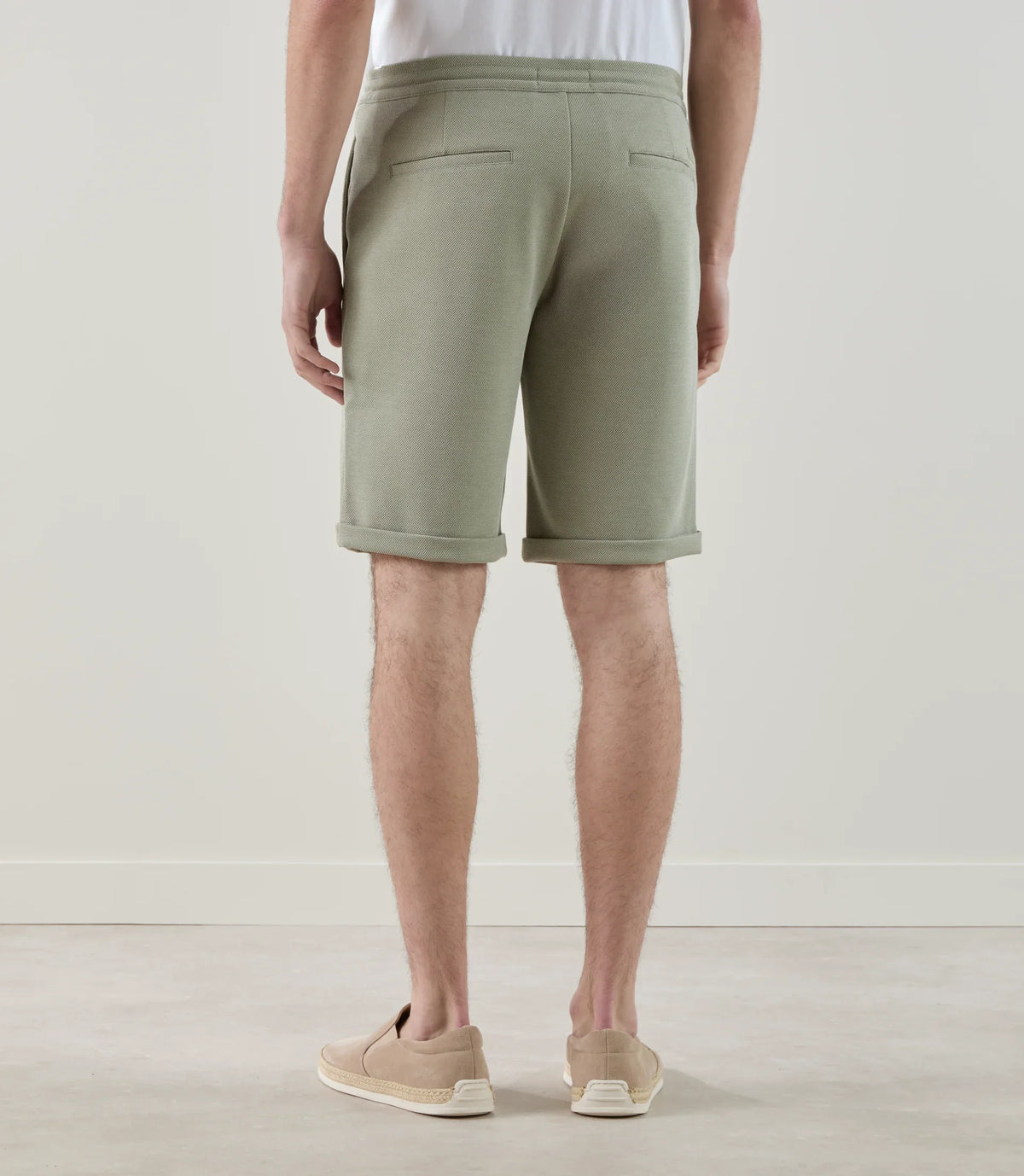 Bermuda en maille kaki - IZAC