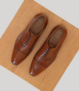 Derby en cuir marron - IZAC