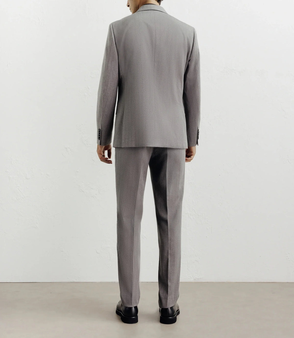 Costume croisé gris - IZAC