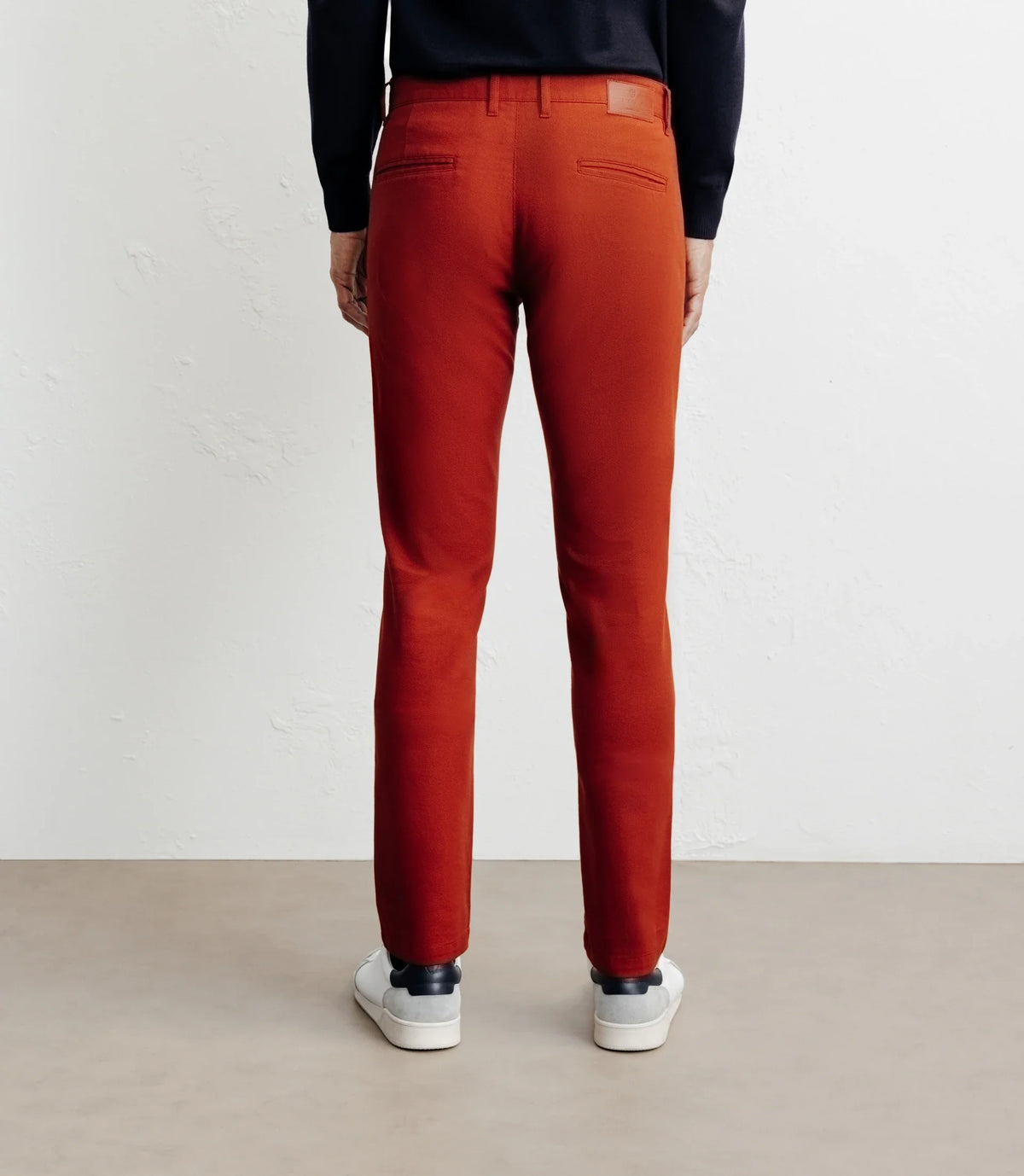 Pantalon armuré slim rouge - IZAC